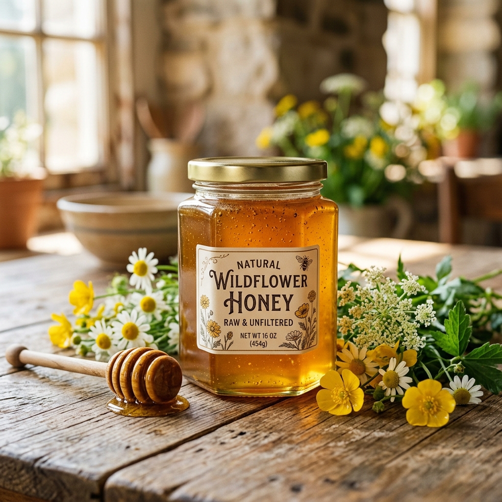 Wildflower Raw Honey